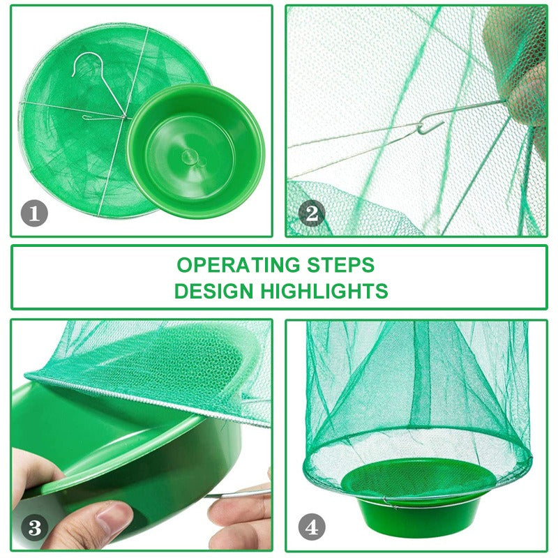 1 Pcs Pest Control Reusable Hanging Fly Trap