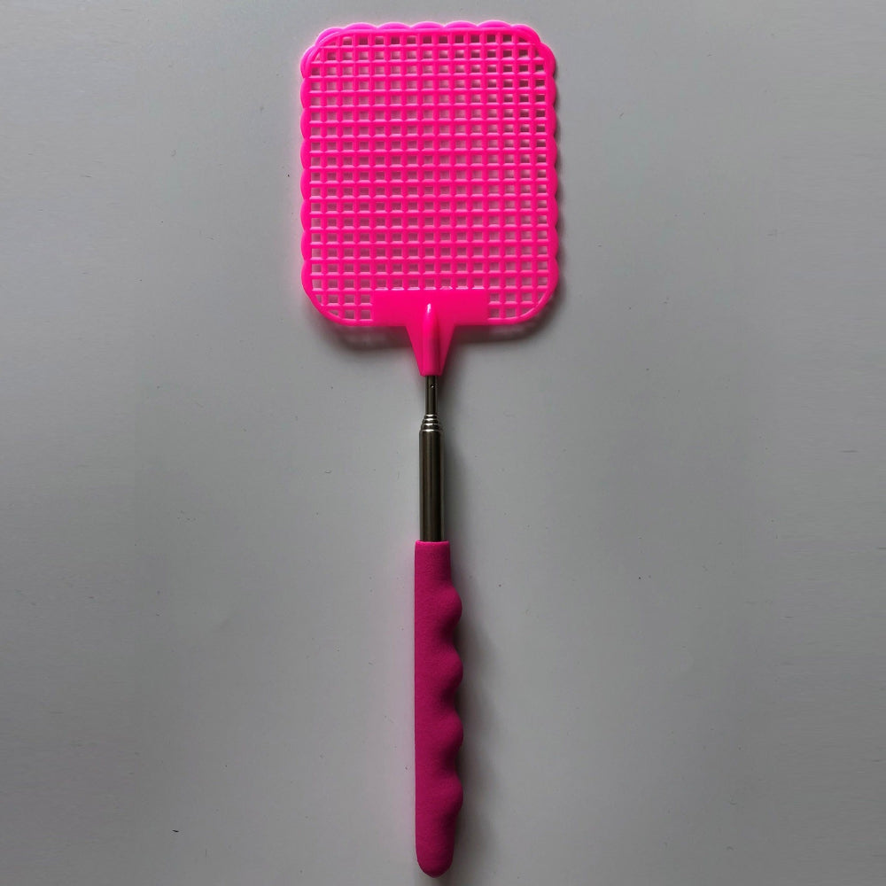 Rectangle Fly Swatter With Long Handle