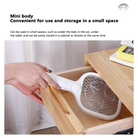 Mini Electric Racket Swatter