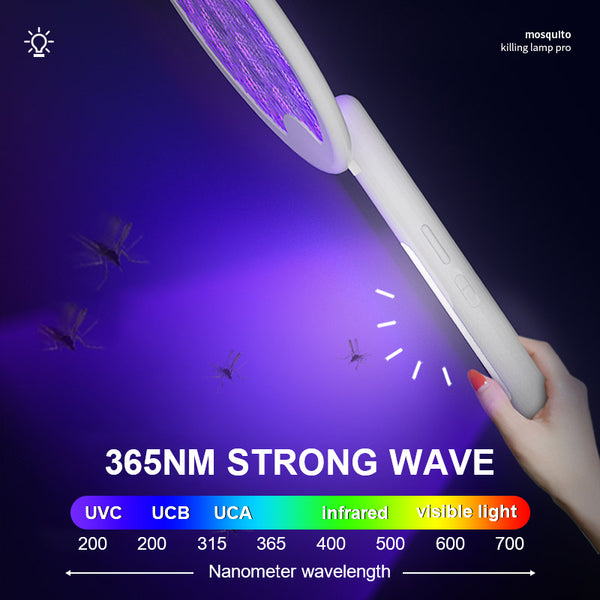 3 In 1 Foldable Electric Mosquito Swatter