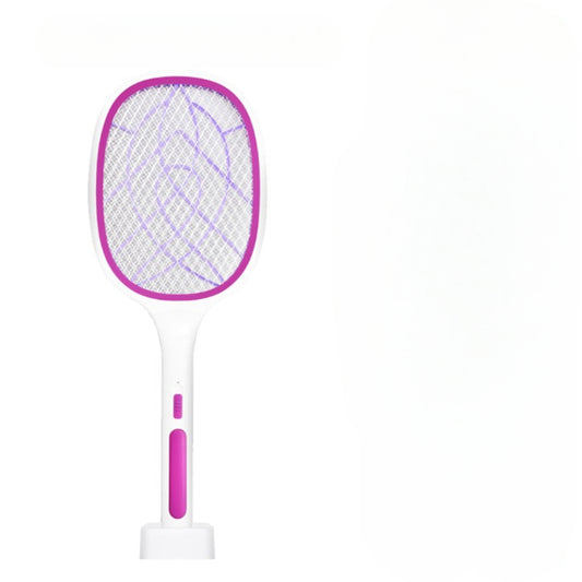 Electric Flies Swatter Zapper Racket With UV Lamp