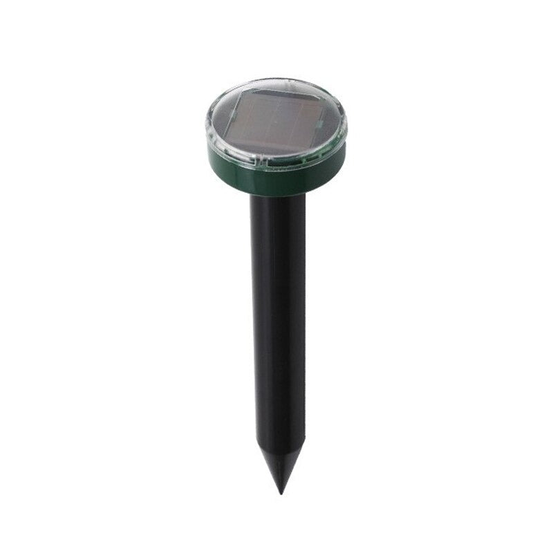 Outdoor Ultrasonic Solar Powered Mouse Mole Pest Rodent Repellent