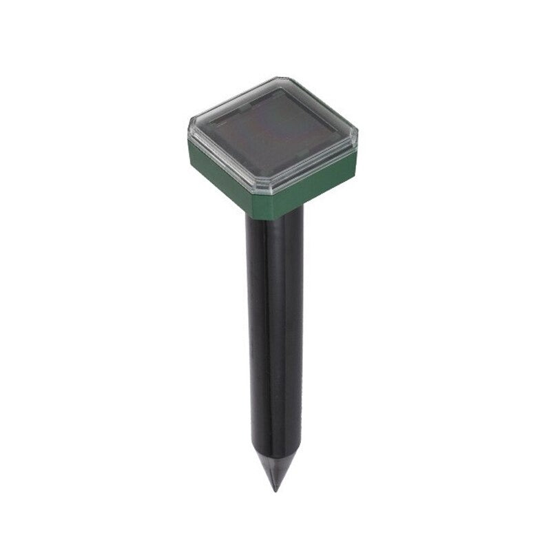 Outdoor Ultrasonic Solar Powered Mouse Mole Pest Rodent Repellent