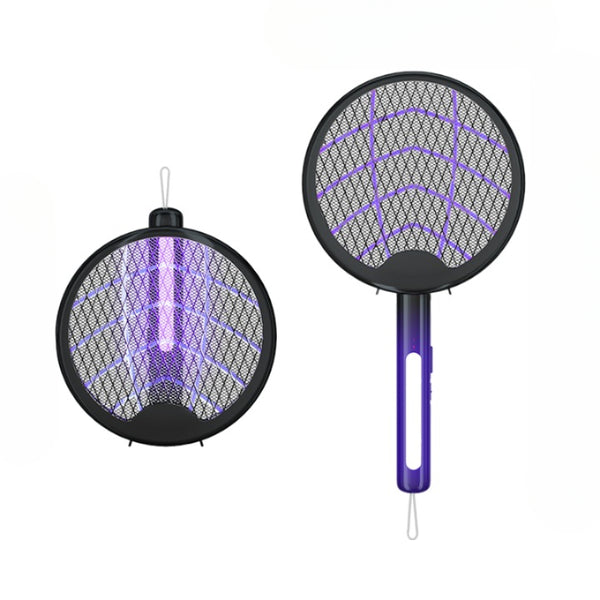 3 In 1 Foldable Electric Mosquito Swatter