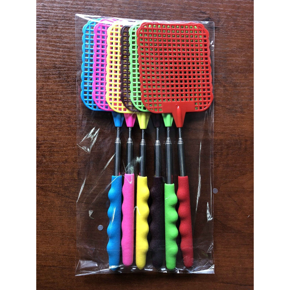 Rectangle Fly Swatter With Long Handle