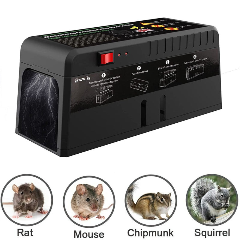 Reusable Electronic High Voltage Mouse Trap Tool