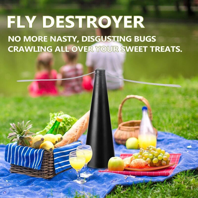 Battery Power Supply Fly Repellent Fan