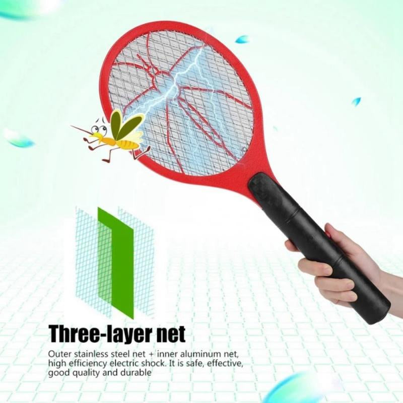 Mosquito Swatter Electric Three-layer Safety