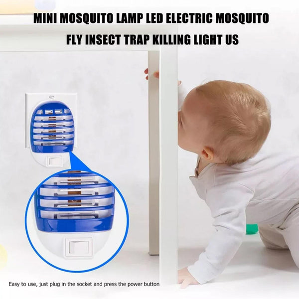 Mini Electric Mosquito Repellent LED Lamp